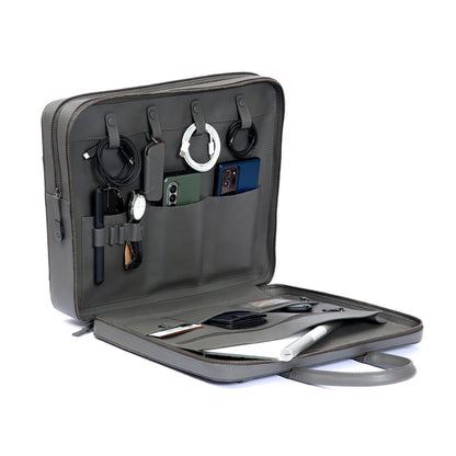 Nomad All-leather Briefcase