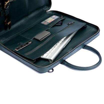 Nomad All-leather Briefcase