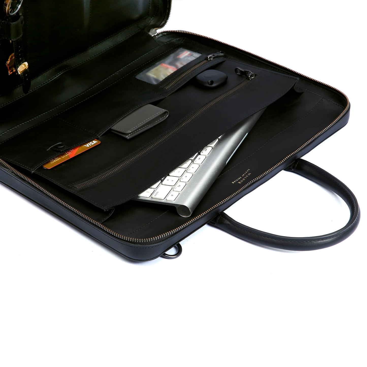 Nomad All-leather Briefcase