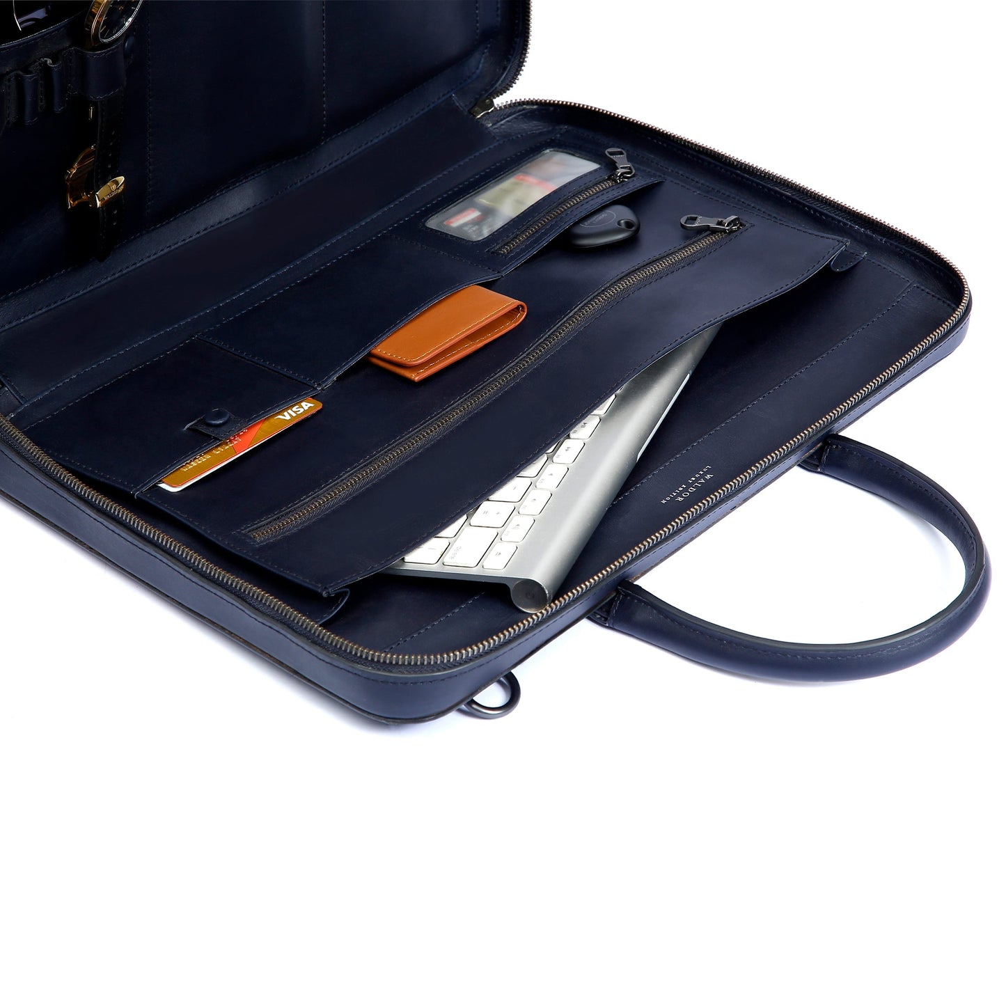 Nomad All-leather Briefcase