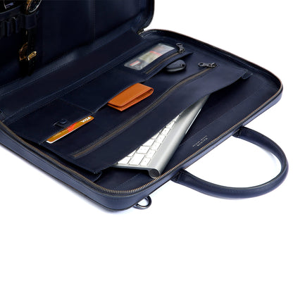 Nomad All-leather Briefcase