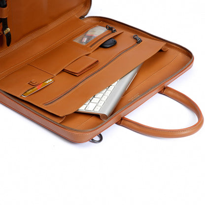 Nomad All-leather Briefcase
