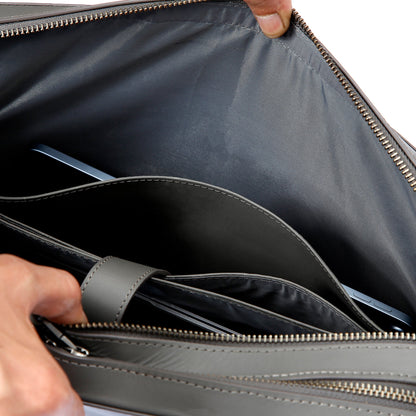 Nomad All-leather Briefcase