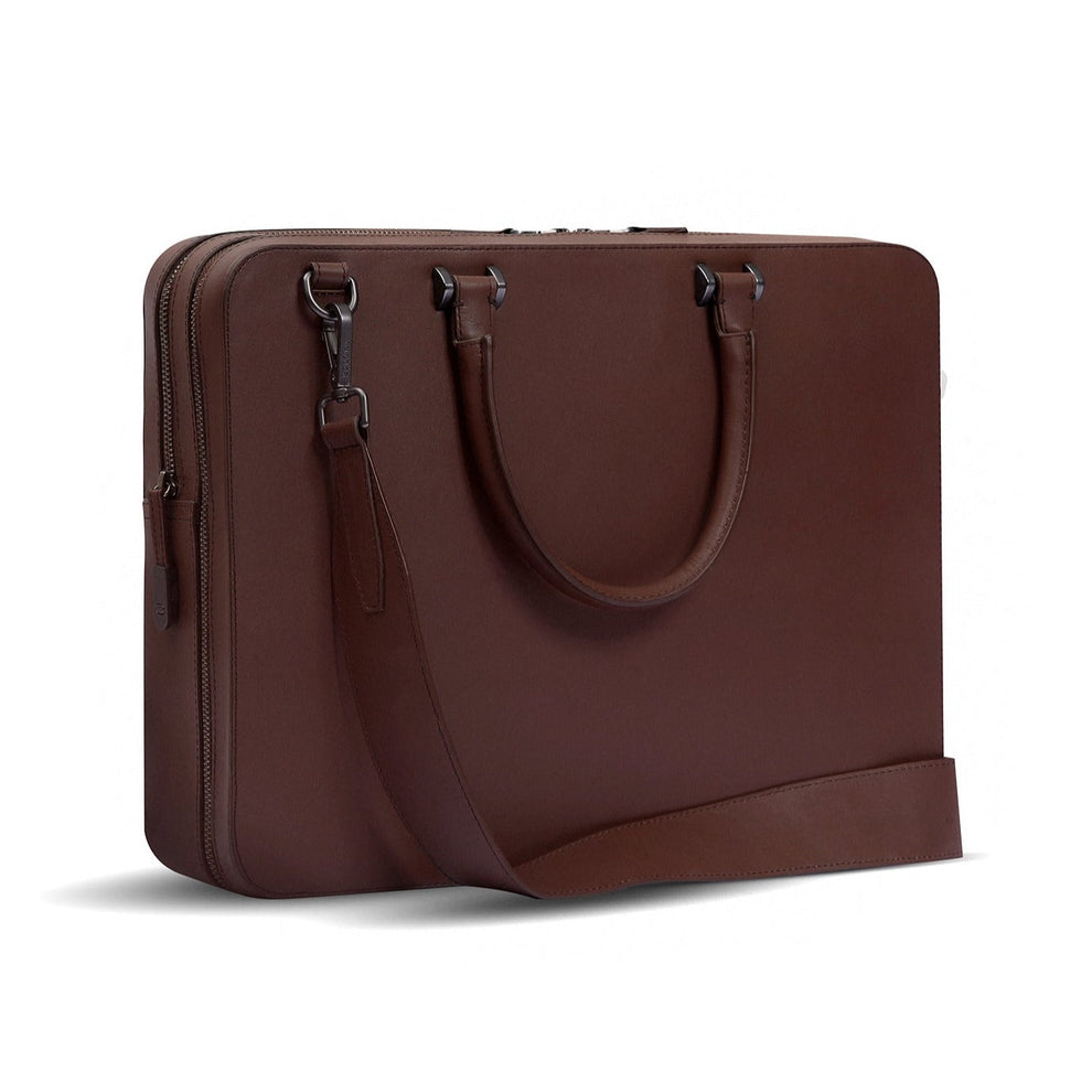 Nomad All-leather Briefcase – Waldor Leather Co.